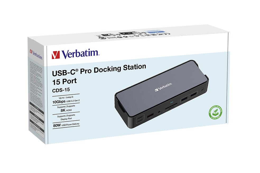 USB-C Pro 15 Bağlantı Noktalı Yerleştirme İstasyonu CDS-15
